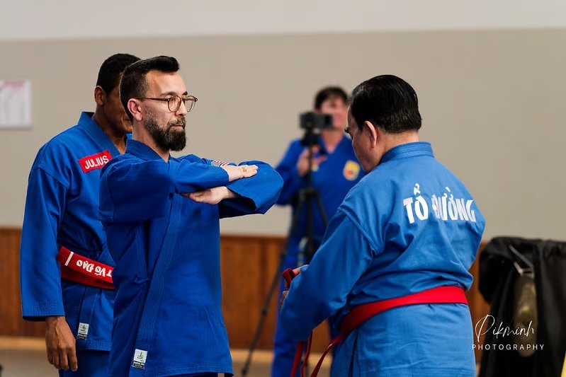 Une reconnaissance mondiale pour le Vovinam Orléans ramli ceremonie